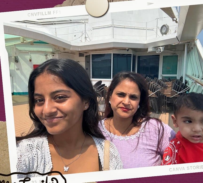 Monika Mittal's trip, Cordelia Cruise