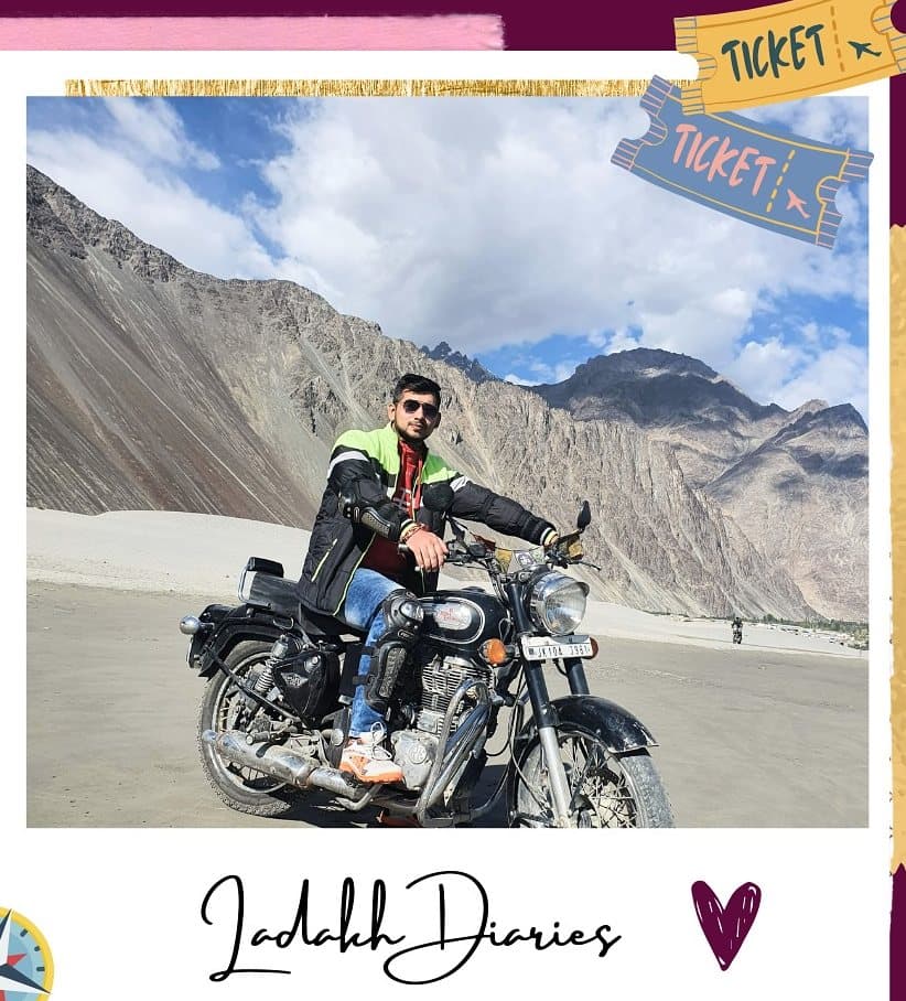 Sanchit Thacker's trip, Ladakh